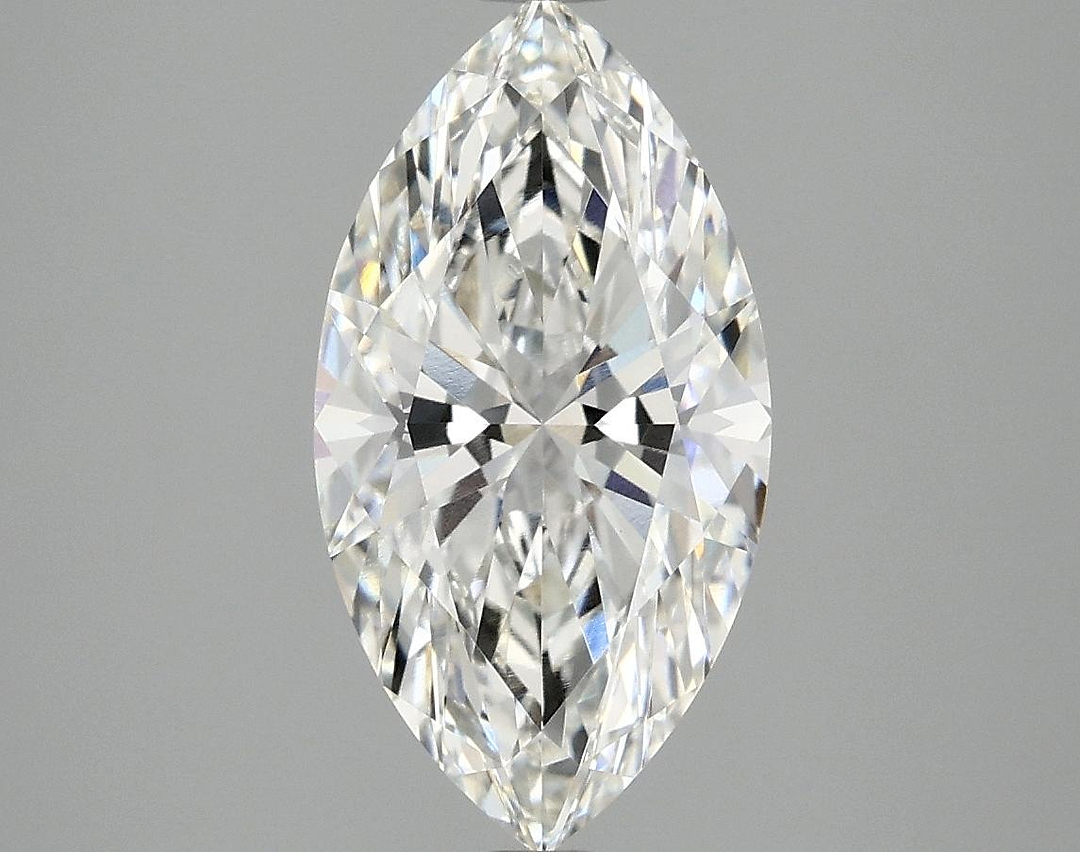 2.59 Carat Marquise Shaped Excellent Cut VVS2 IGI Certified Lab Grown Diamond