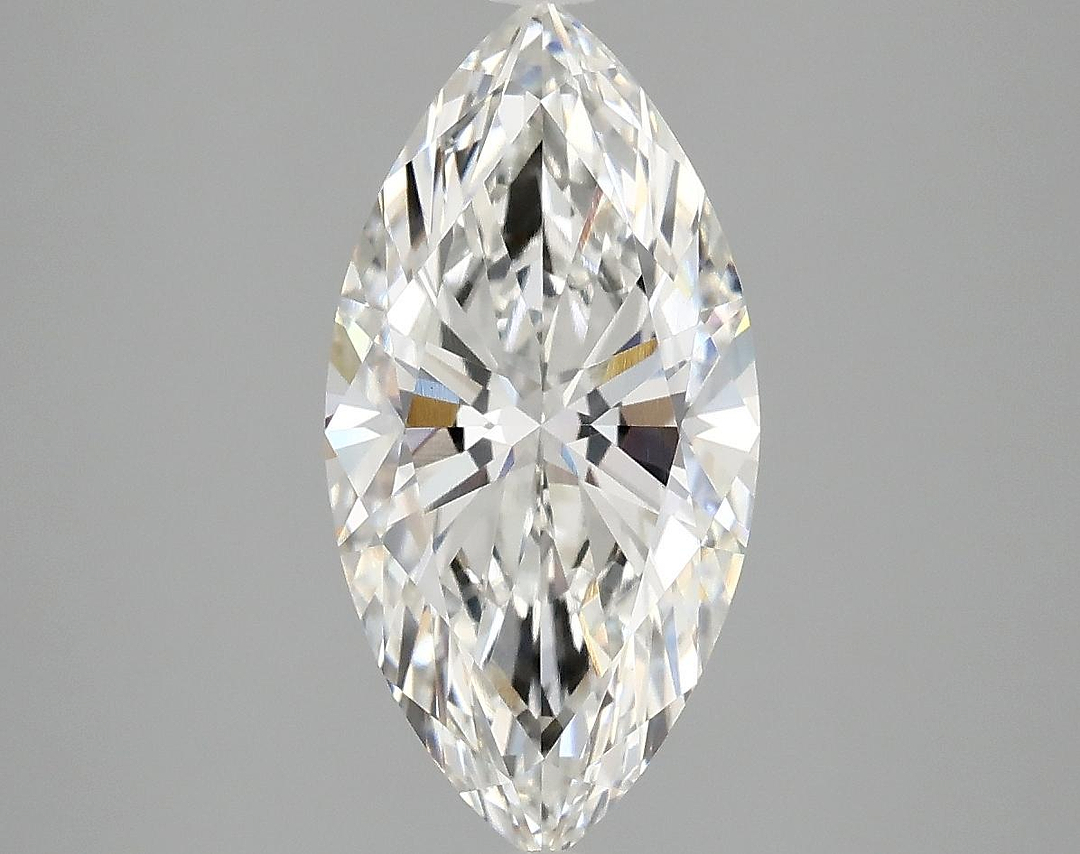 2.53 Carat Marquise Shaped Ideal Cut VVS2 IGI Certified Lab Grown Diamond