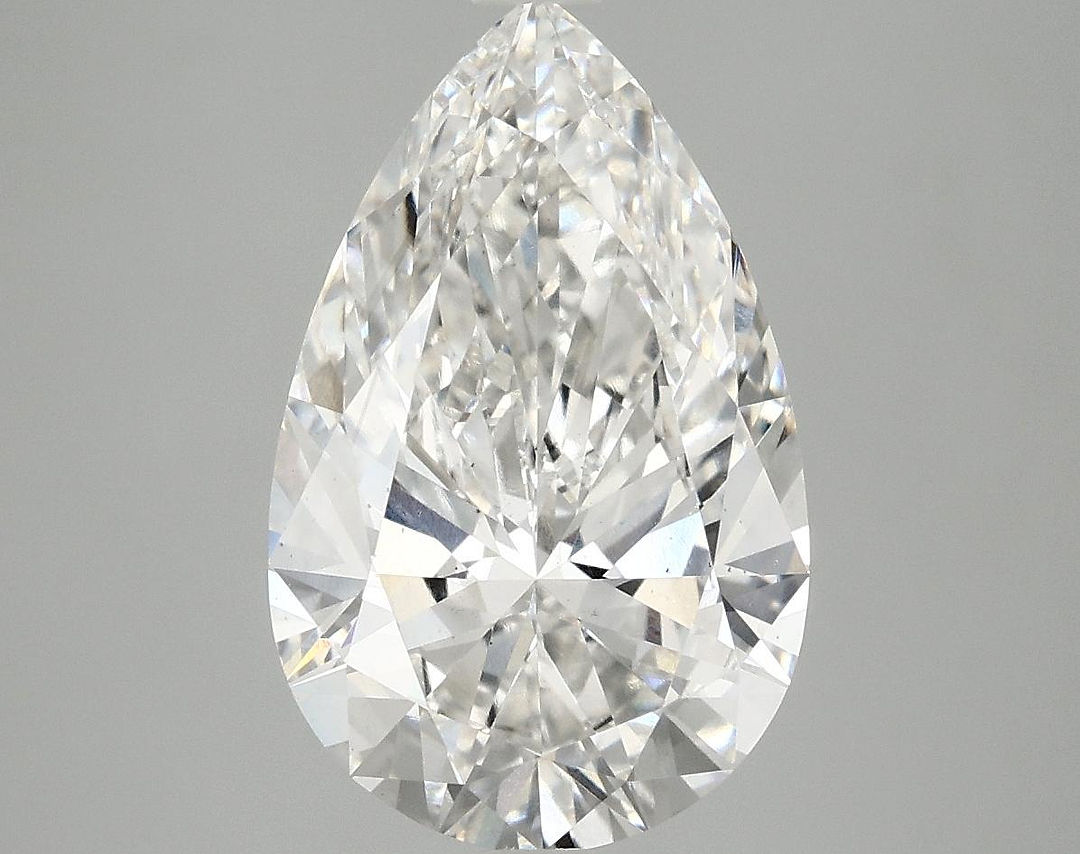 3.99 Carat Pear Shaped Ideal Cut VS2 IGI Certified Lab Grown Diamond