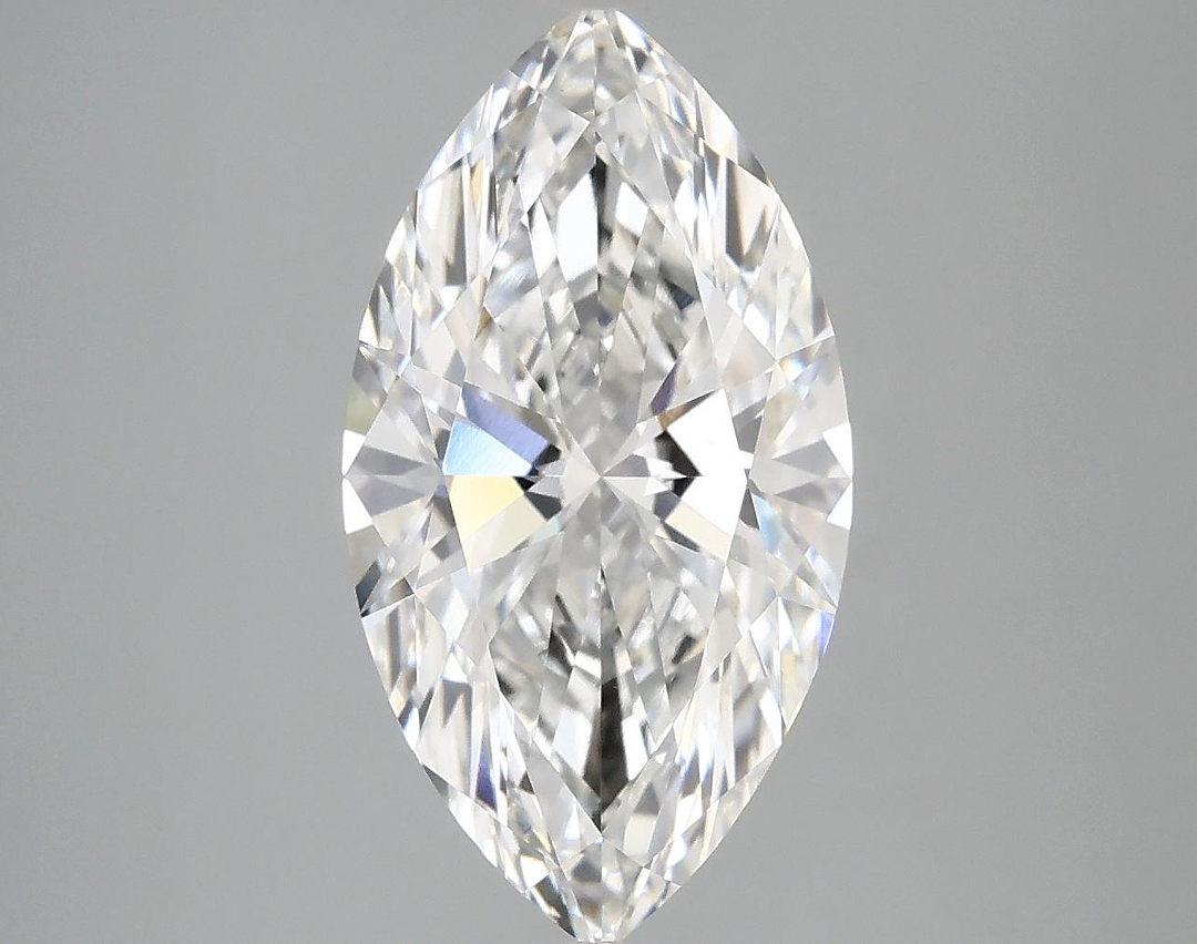 3.18 Carat Marquise Shaped Excellent Cut VVS2 IGI Certified Lab Grown Diamond