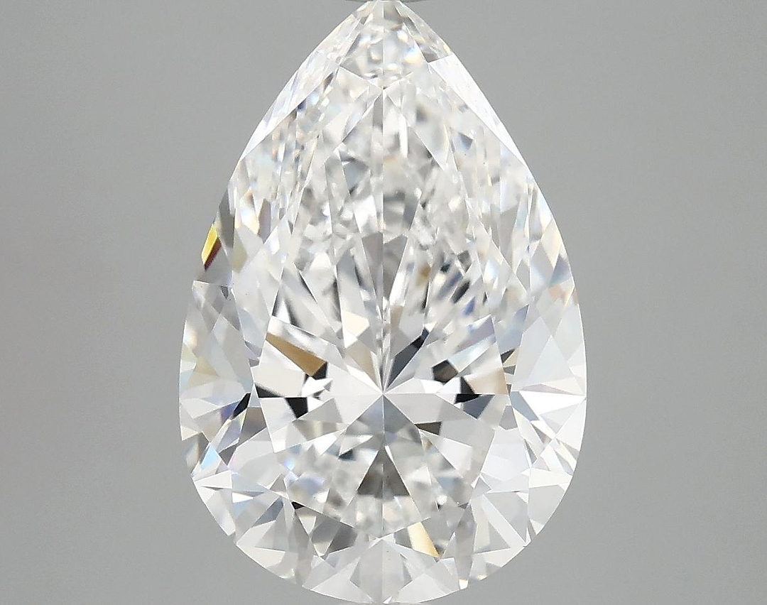 5.02 Carat Pear Shaped Excellent Cut VS1 IGI Certified Lab Grown Diamond