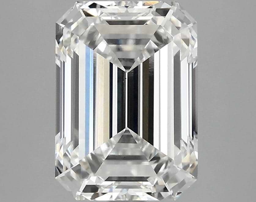 3.07 Carat Emerald Shaped Ideal Cut VS1 IGI Certified Lab Grown Diamond