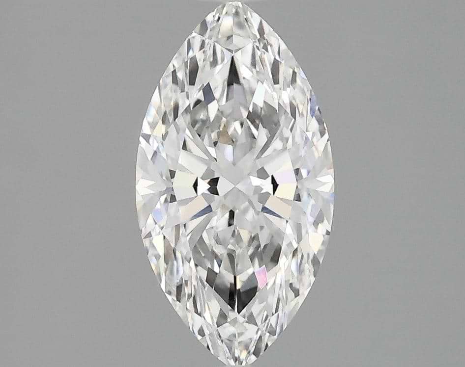 1.51 Carat Marquise Shaped Excellent Cut VVS2 IGI Certified Lab Grown Diamond