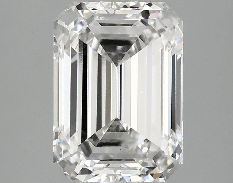 2.57 Carat Emerald Shaped Ideal Cut VS1 IGI Certified Lab Grown Diamond