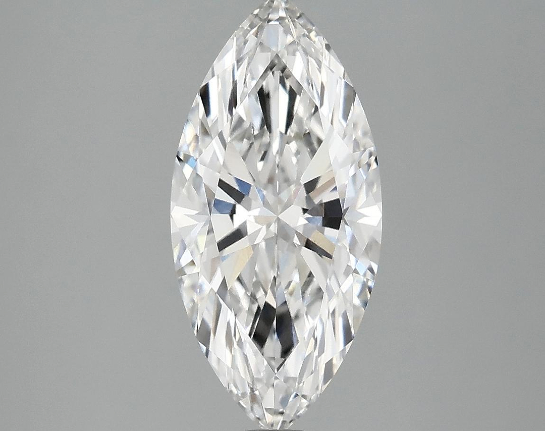 2.09 Carat Marquise Shaped Excellent Cut VVS2 IGI Certified Lab Grown Diamond