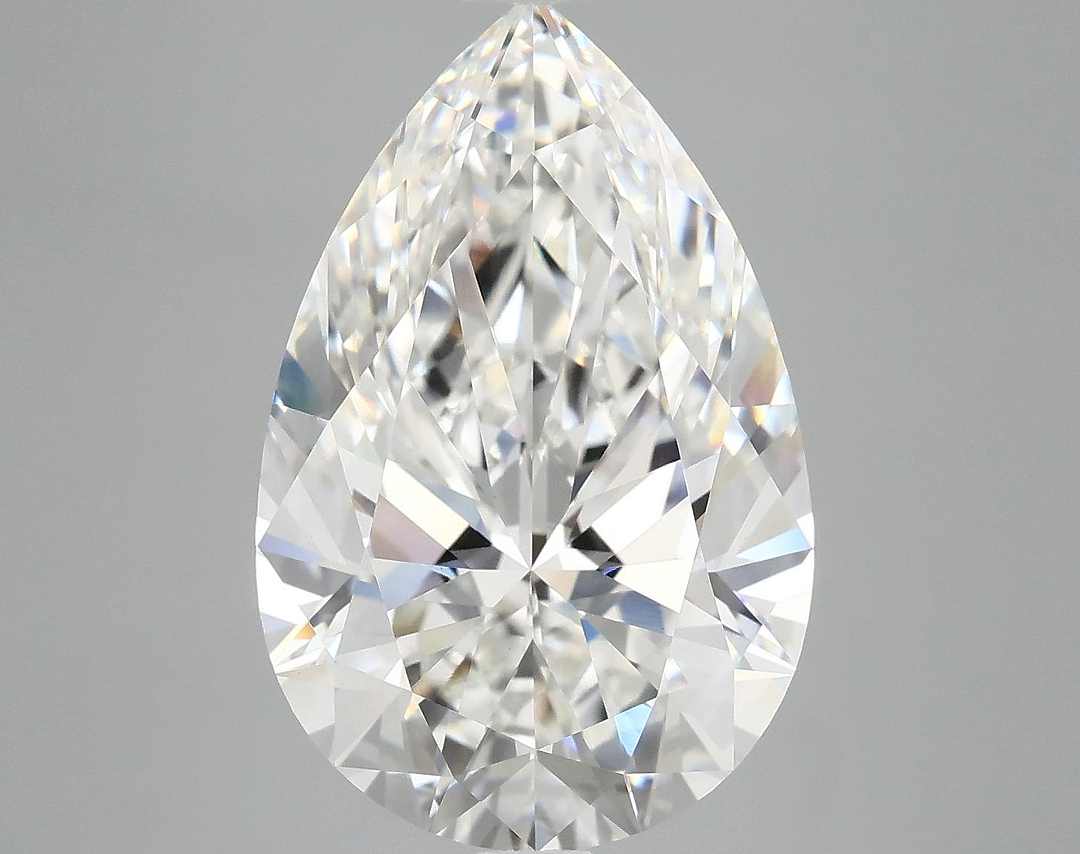7.18 Carat Pear Shaped Excellent Cut VS1 IGI Certified Lab Grown Diamond