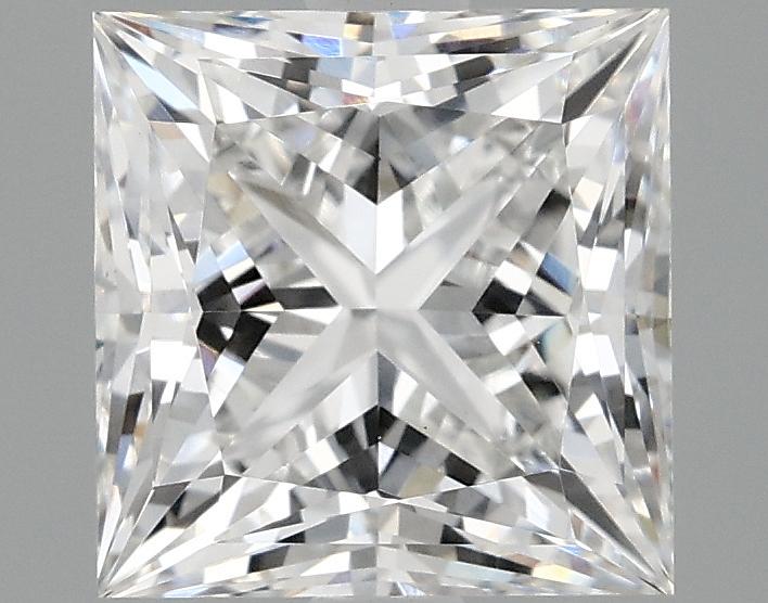 2.05 Carat Princess Shaped Ideal Cut VS1 IGI Certified Lab Grown Diamond