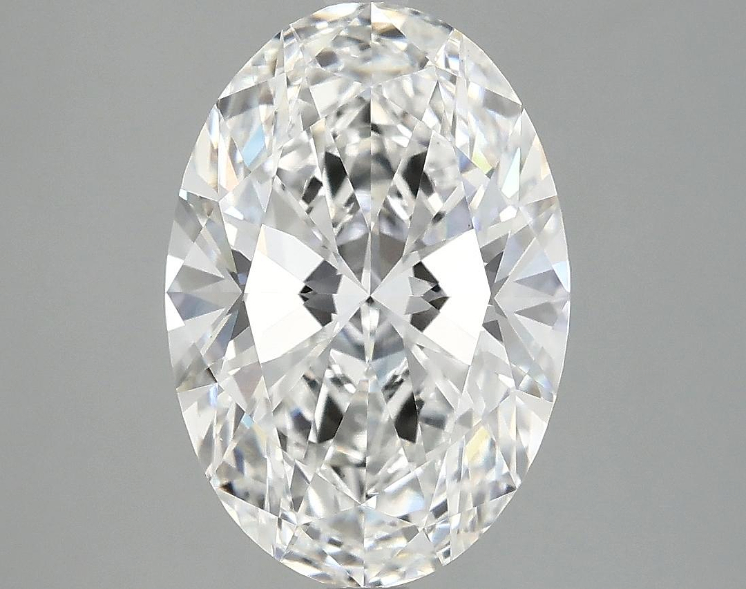 3.58 Carat Oval Shaped Ideal Cut VVS2 IGI Certified Lab Grown Diamond
