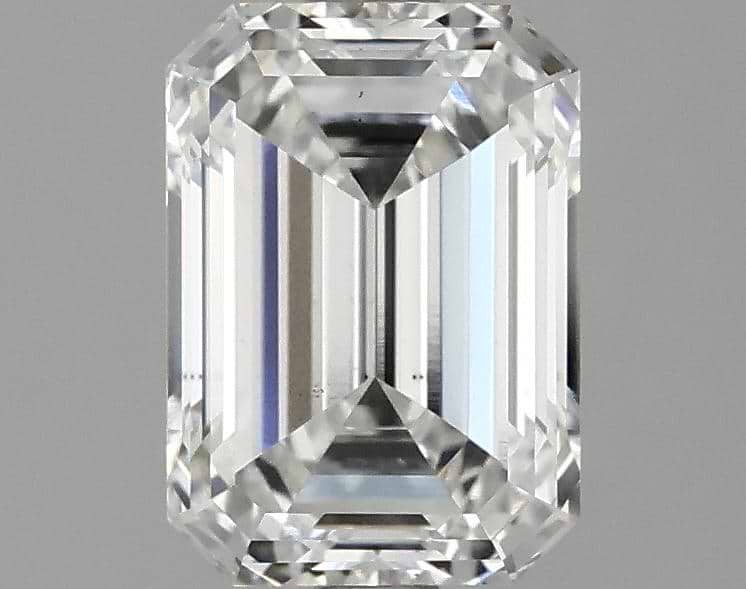 2.01 Carat Emerald Shaped Ideal Cut VS2 IGI Certified Lab Grown Diamond