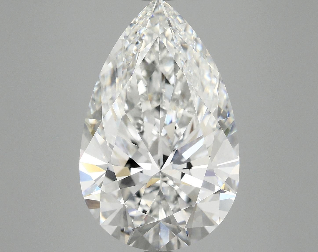 7.12 Carat Pear Shaped Ideal Cut VS1 IGI Certified Lab Grown Diamond