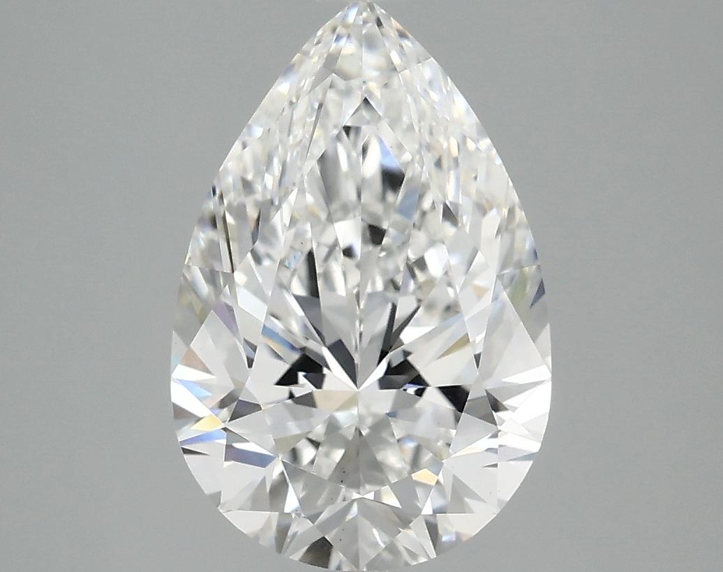 3.07 Carat Pear Shaped Excellent Cut VS1 IGI Certified Lab Grown Diamond