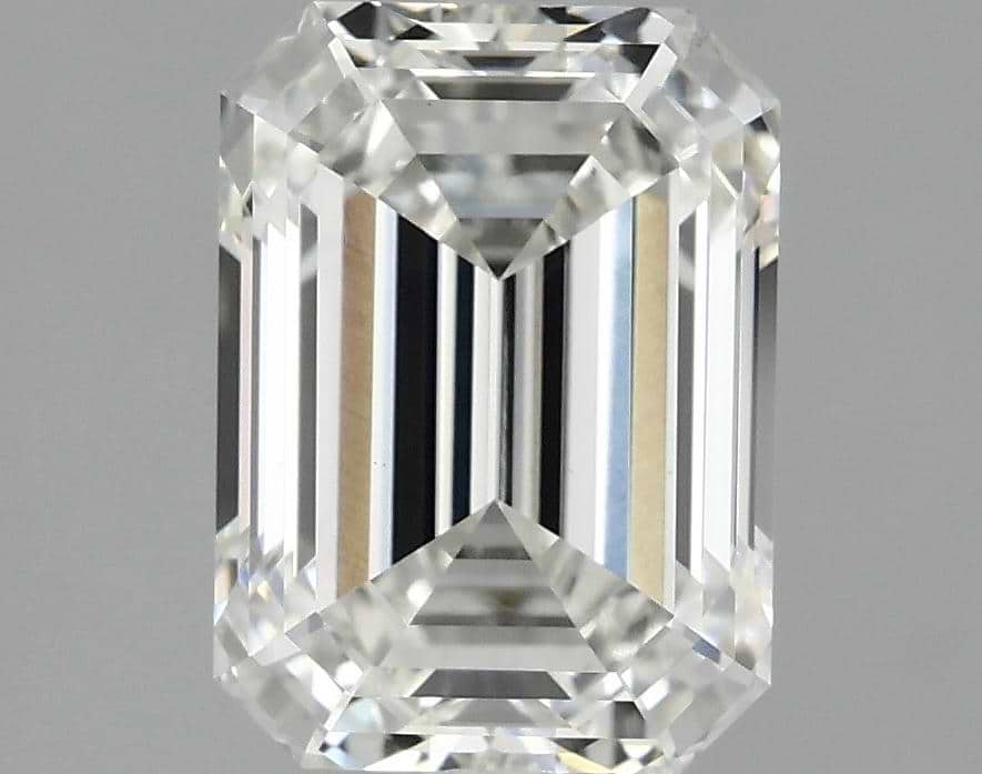 1.96 Carat Emerald Shaped Excellent Cut VS1 IGI Certified Lab Grown Diamond