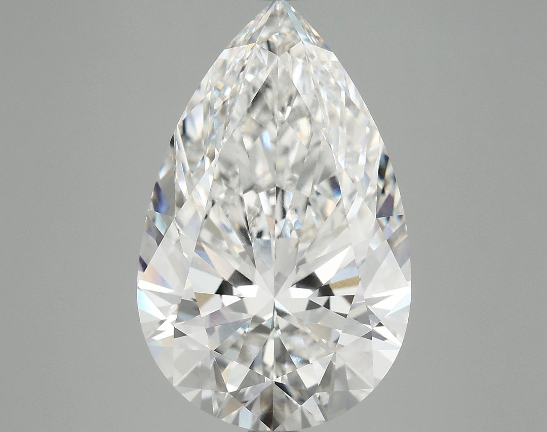 7.19 Carat Pear Shaped Ideal Cut VVS2 IGI Certified Lab Grown Diamond
