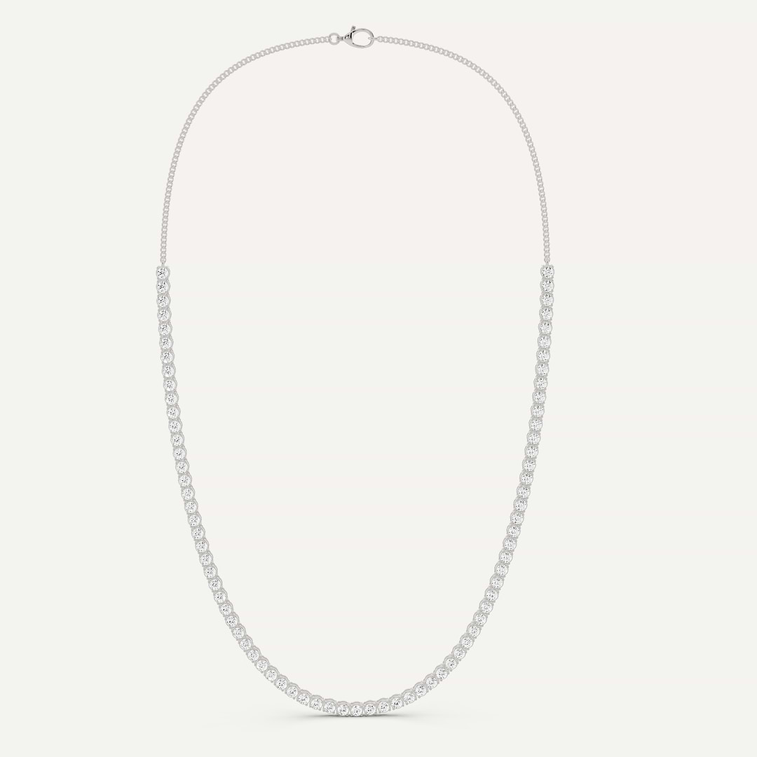 _roll_image@SKU:N7728-LADR0500000DW-18 #metal_silver+origin_lab-grown+necklace-length-inches_18