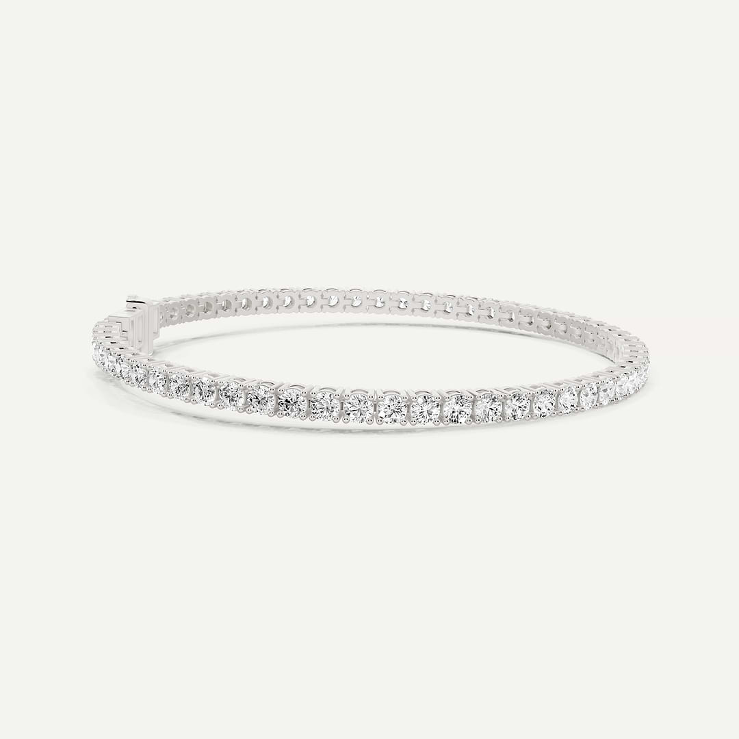 _roll_image@SKU:B2906-LADR05020004S #metal_silver+origin_lab-grown+bracelet-length-inches_6