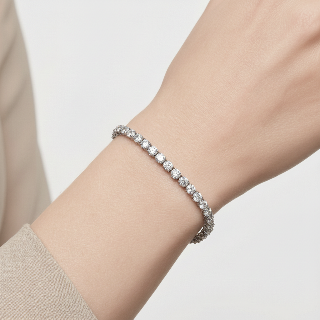 _roll_image@SKU:B2586-LADR01000004W #metal_silver+origin_lab-grown+bracelet-length-inches_7
