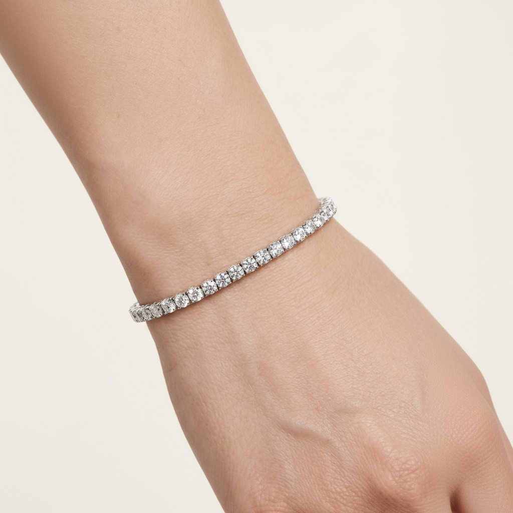 _main_image@SKU:B2906-LADR05020004S #metal_silver+origin_lab-grown+bracelet-length-inches_6
