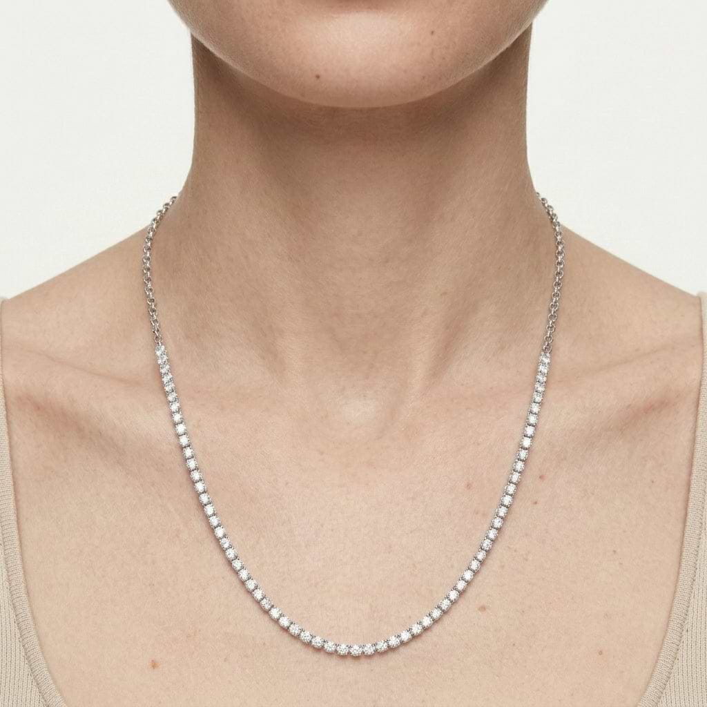 _roll_image@SKU:N7728-LADR0500000DW-18 #metal_silver+origin_lab-grown+necklace-length-inches_18