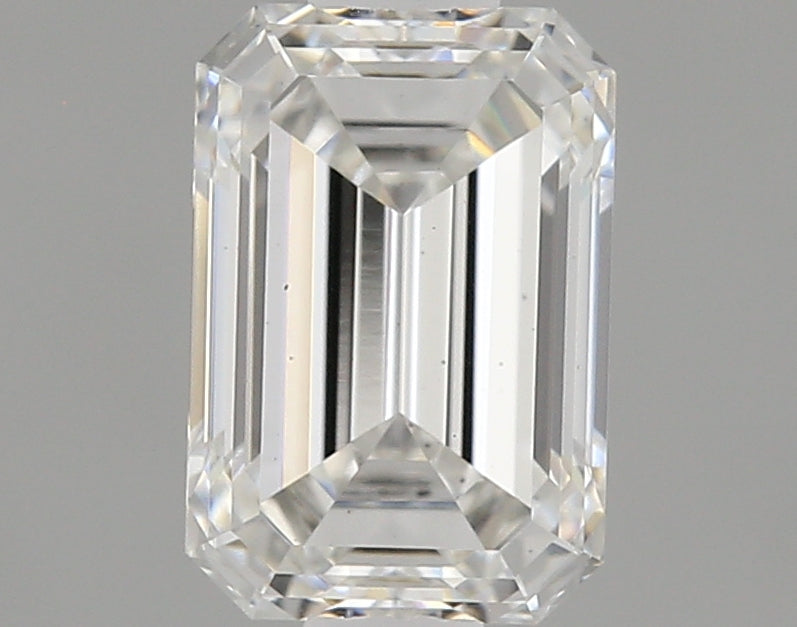 0.82 Carat Emerald Shaped Ideal Cut VS2 IGI Certified Lab Grown Diamond