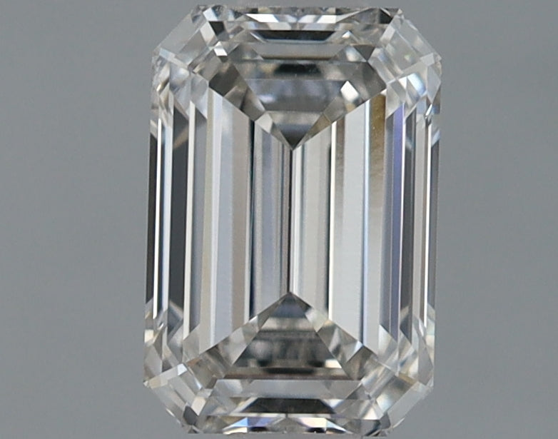 1.02 Carat Emerald Shaped Excellent Cut VVS2 IGI Certified Lab Grown Diamond