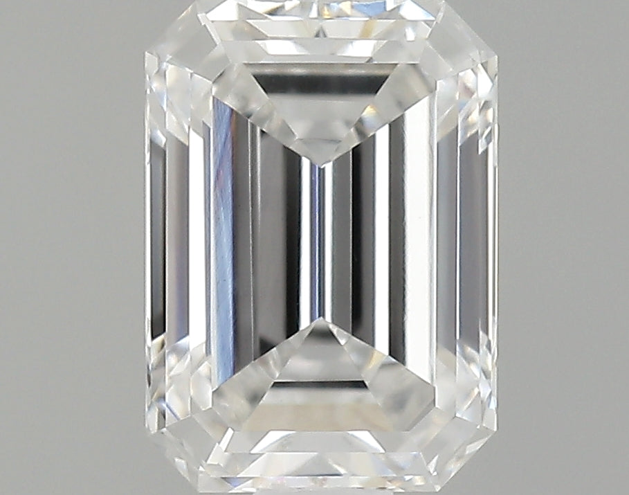 0.85 Carat Emerald Shaped Very Good Cut VVS2 IGI Certified Lab Grown Diamond