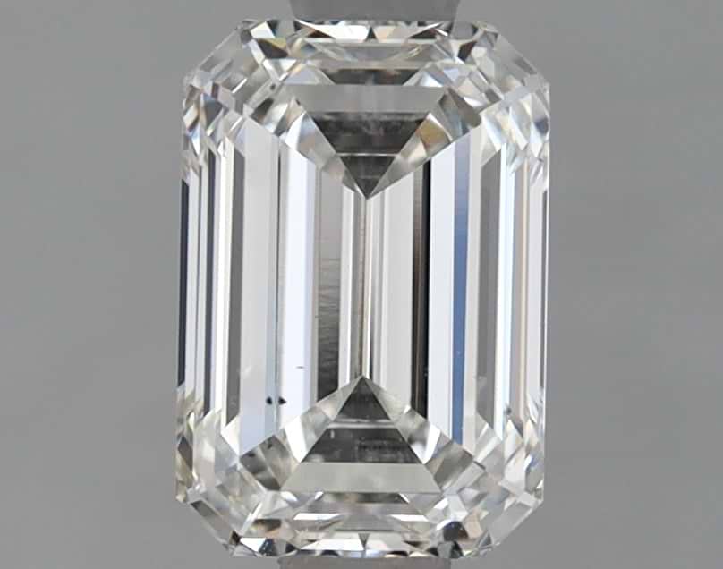 1.12 Carat Emerald Shaped Ideal Cut VS2 IGI Certified Lab Grown Diamond