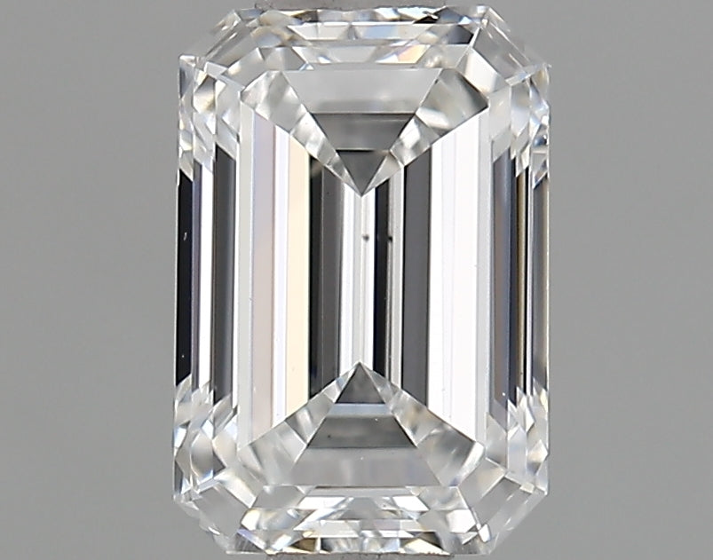 0.82 Carat Emerald Shaped Ideal Cut VS1 IGI Certified Lab Grown Diamond