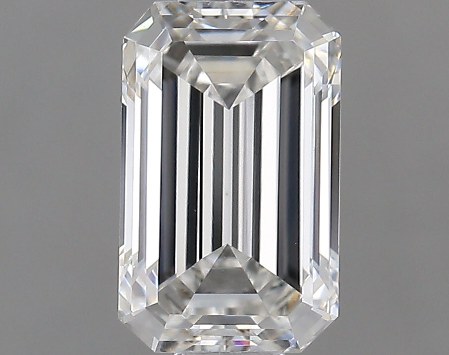 0.99 Carat Emerald Shaped Very Good Cut VVS2 IGI Certified Lab Grown Diamond