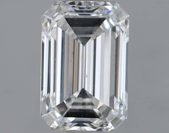 0.96 Carat Emerald Shaped Very Good Cut VS1 IGI Certified Lab Grown Diamond