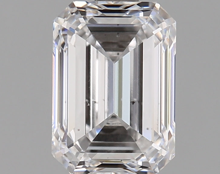 1.50 Carat Emerald Shaped Very Good Cut Si1 Igi Certified Lab Grown Diamond