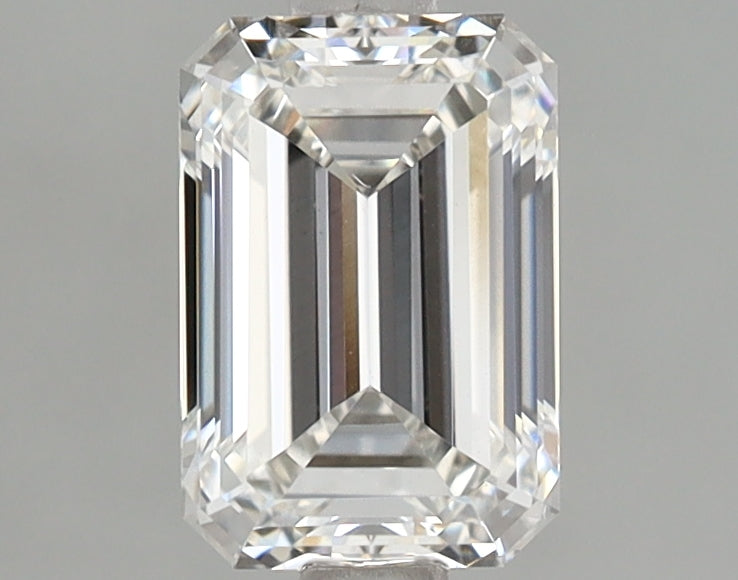 1.33 Carat Emerald Shaped Ideal Cut VVS2 IGI Certified Lab Grown Diamond