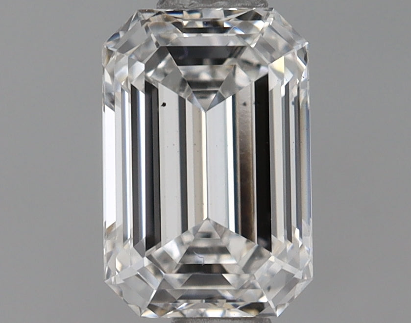 0.72 Carat Emerald Shaped Ideal Cut VS1 IGI Certified Lab Grown Diamond