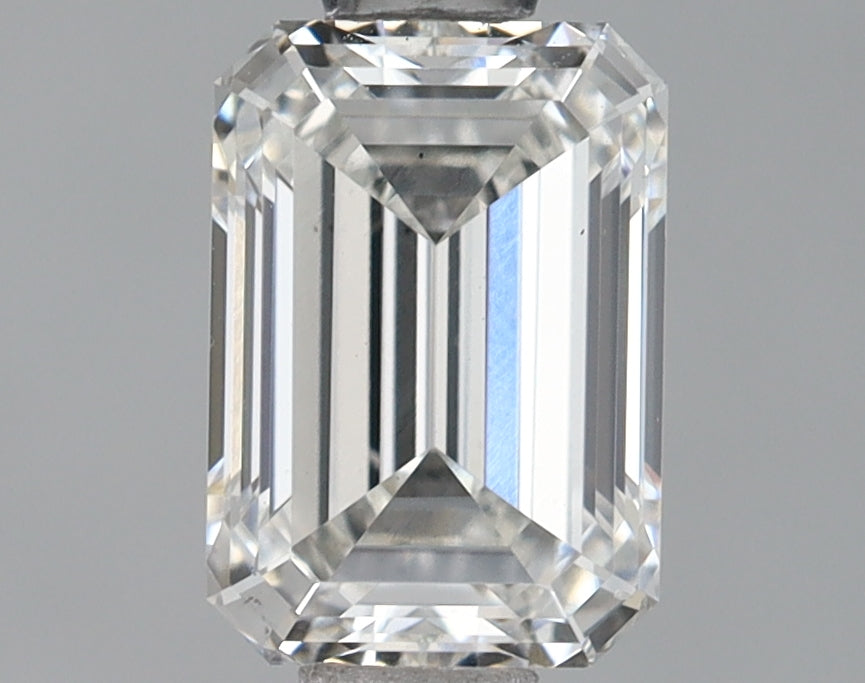 0.96 Carat Emerald Shaped Ideal Cut VS1 IGI Certified Lab Grown Diamond