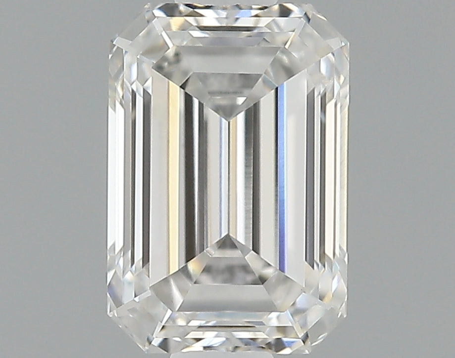 0.8 Carat Emerald Shaped Ideal Cut VVS2 IGI Certified Lab Grown Diamond