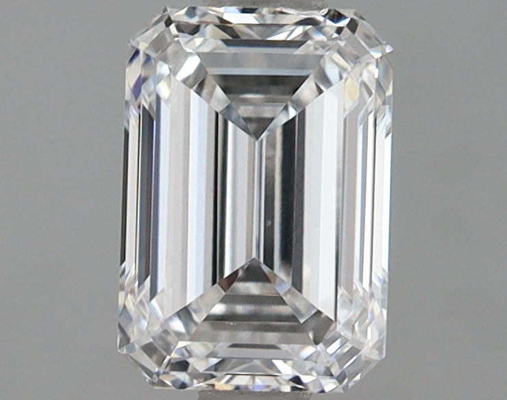 1.13 Carat Emerald Shaped Ideal Cut VS1 IGI Certified Lab Grown Diamond