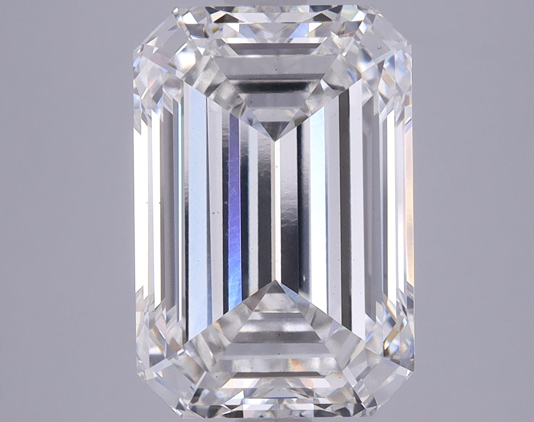 5.8 Carat Emerald Shaped Ideal Cut VS1 IGI Certified Lab Grown Diamond