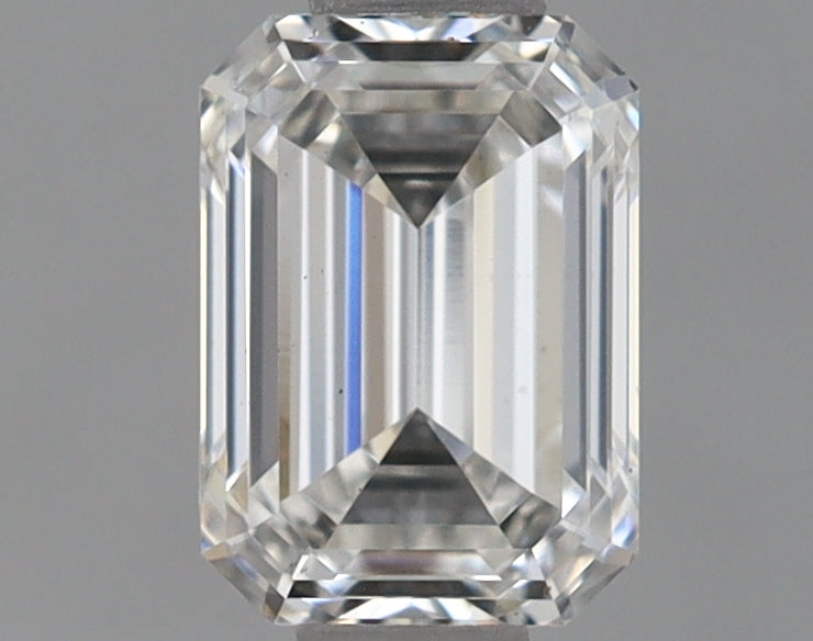 0.71 Carat Emerald Shaped Ideal Cut VS1 IGI Certified Lab Grown Diamond