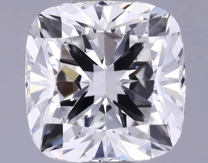 0.96 Carat Cushion Shaped Ideal Cut VVS2 IGI Certified Lab Grown Diamond