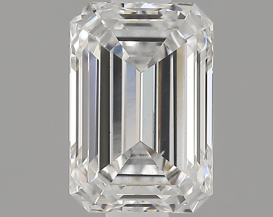 0.88 Carat Emerald Shaped Ideal Cut VS1 IGI Certified Lab Grown Diamond
