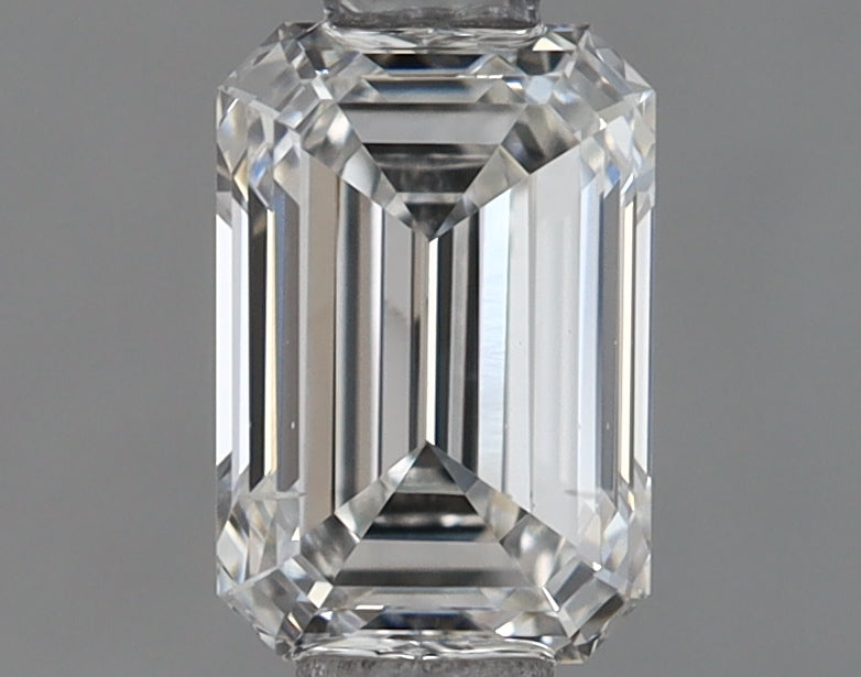 0.81 Carat Emerald Shaped Ideal Cut VS2 IGI Certified Lab Grown Diamond