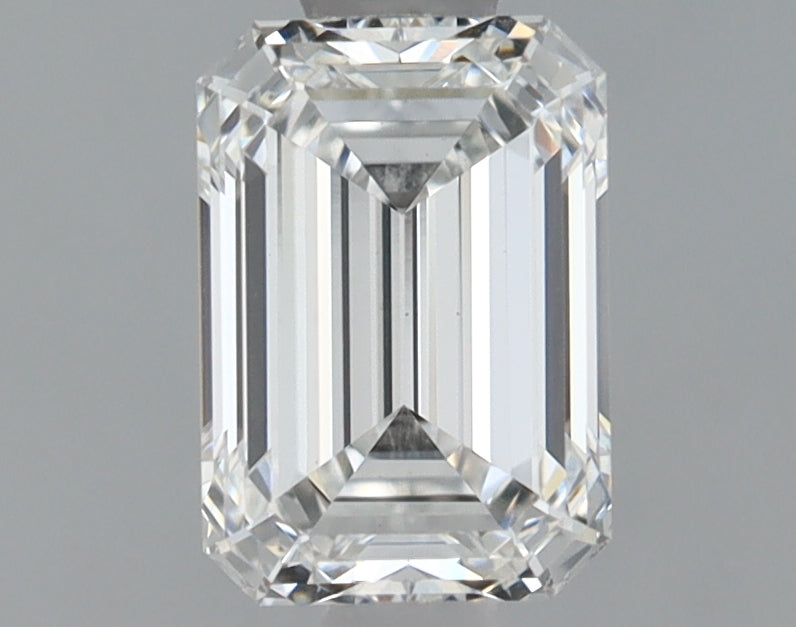 0.94 Carat Emerald Shaped Ideal Cut VVS2 IGI Certified Lab Grown Diamond