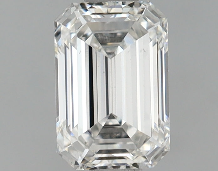 0.81 Carat Emerald Shaped Excellent Cut VS2 IGI Certified Lab Grown Diamond