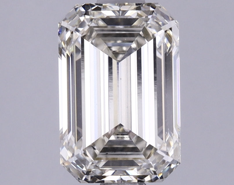 1.74 Carat Emerald Shaped Excellent Cut VS1 IGI Certified Lab Grown Diamond