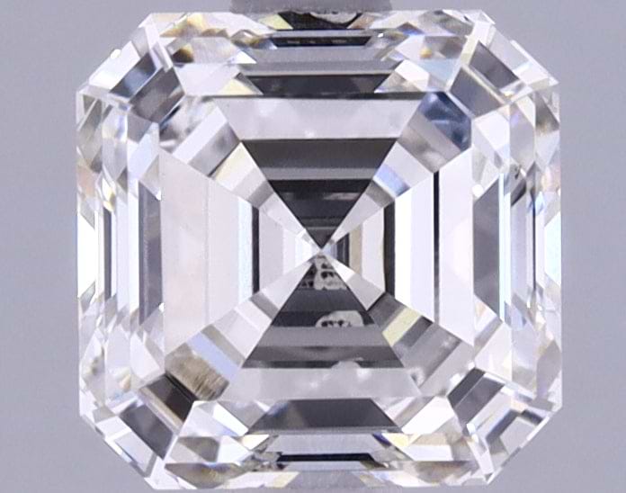 1.64 Carat Asscher Shaped Ideal Cut SI1 IGI Certified Lab Grown Diamond