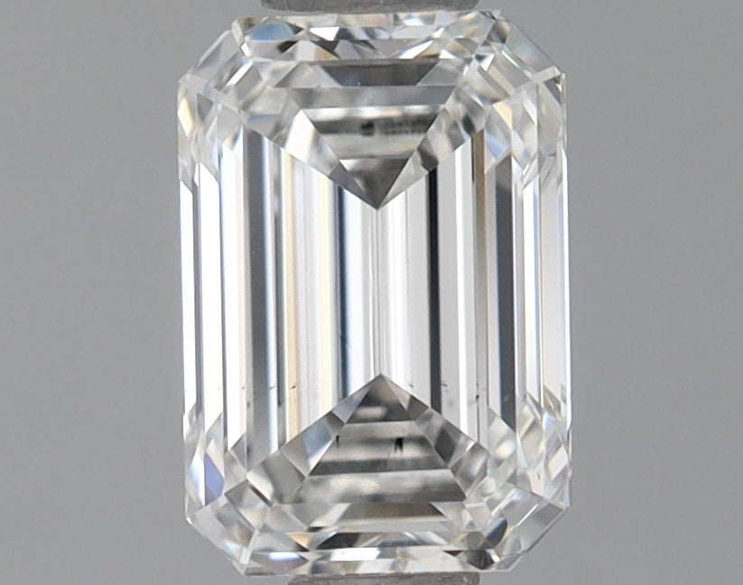 0.74 Carat Emerald Shaped Ideal Cut VS2 IGI Certified Lab Grown Diamond