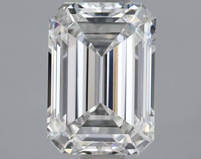 1.21 Carat Emerald Shaped Ideal Cut VVS2 IGI Certified Lab Grown Diamond