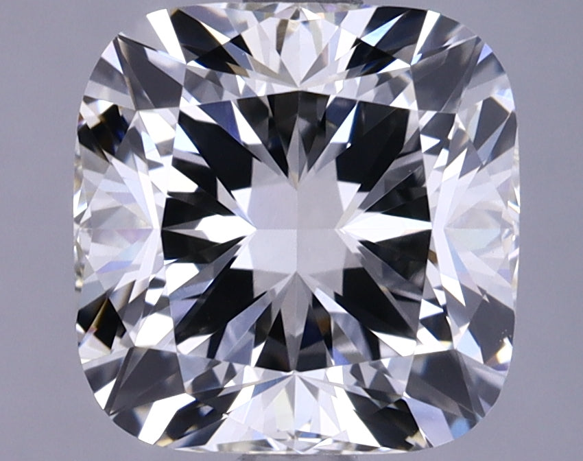 2.4 Carat Cushion Shaped Ideal Cut VVS2 IGI Certified Lab Grown Diamond