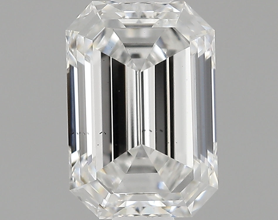 0.84 Carat Emerald Shaped Ideal Cut VS2 IGI Certified Lab Grown Diamond