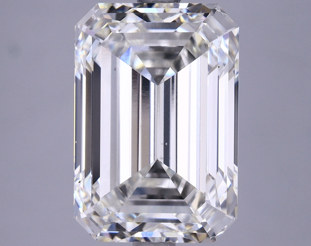 4.94 Carat Emerald Shaped Ideal Cut VS1 IGI Certified Lab Grown Diamond