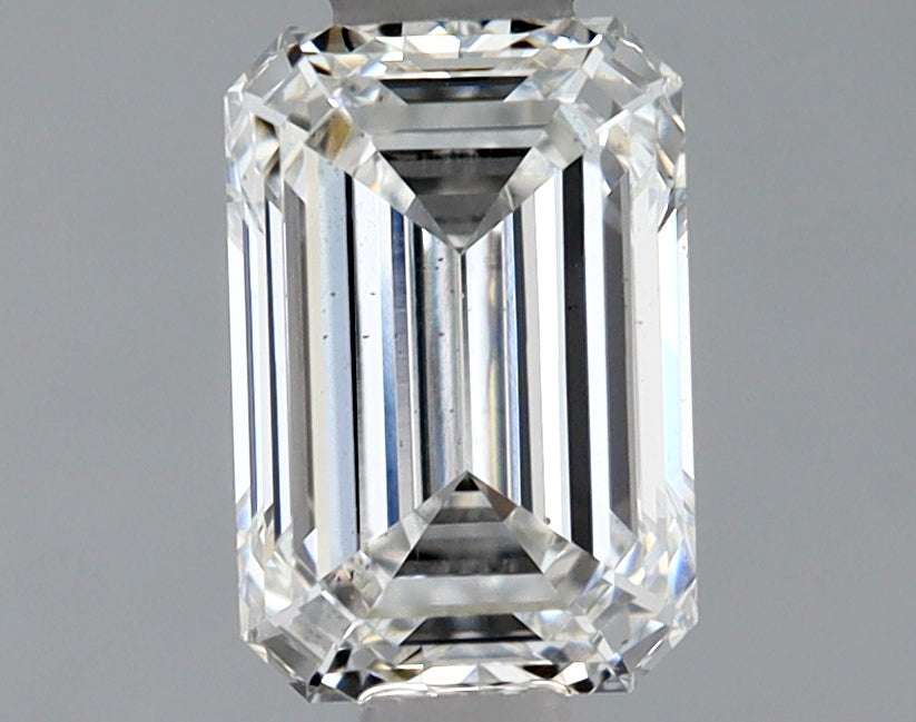 0.82 Carat Emerald Shaped Ideal Cut VS2 IGI Certified Lab Grown Diamond